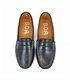 Womens Nappa Leather Loafers Antifaz Detail 4071 Navy, by Bda