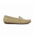 Mocasines Cómodos Mujer Piel Ante Adorno Antifaz 111 Beige, de Bda