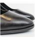 Zapatos De Salon Cómodos Merceditas Tacón Medio Mujer Piel Napa Plantilla De Gel Suela Antideslizante 8046 Negro, de Bda