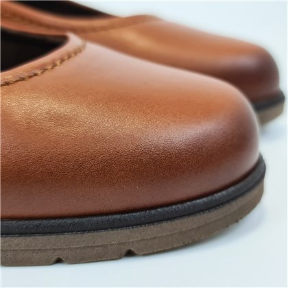 Womens Soft Leather Mary Jane Shoes Velcro Removable Insole 70806 Leather, by TuPié