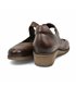 Merceditas Mujer Piel Blanda Velcro Plantilla Extraíble 70806 Marrón, de Tupié