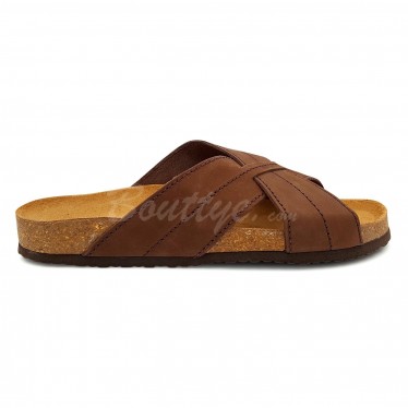 MAN MORXIVA SANDALS SEV8015 BROWN, by Morxiva Casual Shoes
