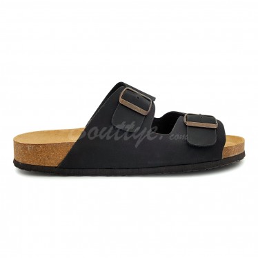 MAN MORXIVA SANDALS SEV8020 BLACK, by Morxiva Casual Shoes