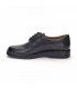 Man Leather Derby Shoes 6050 BLACK, by Comodo Sport