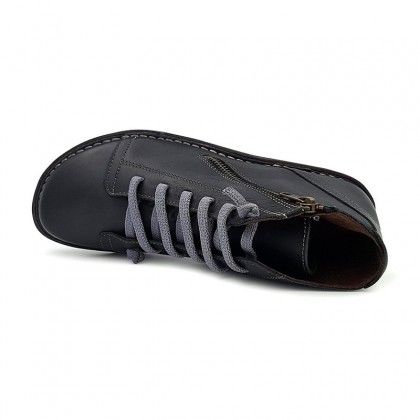 Botines Mujer Piel 3012 Negro, de Boleta Shoes