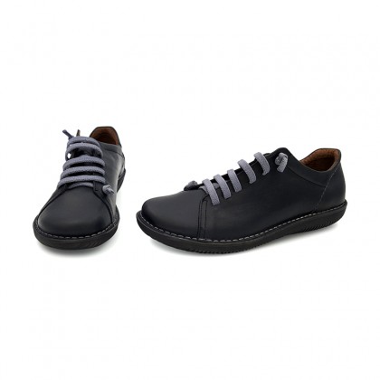 Deportivas Mujer Piel  200 Negro, de Boleta Shoes