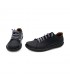 Woman Leather Sneakers 200 Black, By Boleta Shoes