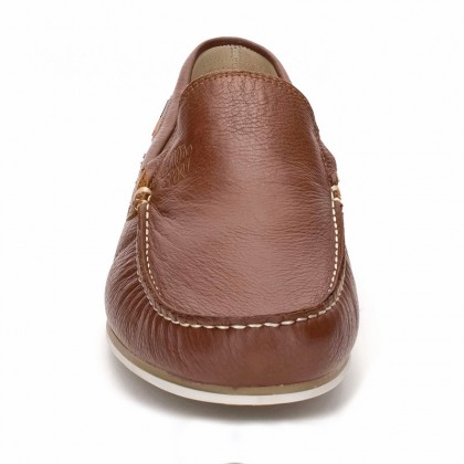 Man Leather Boat Loafers 416 Leather, By Comodo Sport