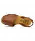 Man Leather Basic Menorcan Sandals 201-C Leather, by C. Ortuño