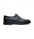 Man Leather Loafers 6076 Black, By Comodo Sport