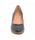 Zapatos De Salón Tacón Medio Mujer Piel Muy Cómodos 2220 Marino, de Desireé