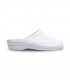 Woman Perfo Leather Hospital Shoes Backless 798 White, by Percla