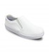 Man Leather Hospital Shoes Anatomical No Laces 291 White, by Percla