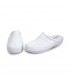 Man Perfo Leather Hospital Shoes Backless 298 White, by Percla